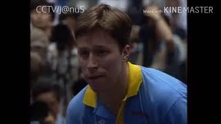 WTTC 1995 Waldner vs Wang Tao full match [upl. by Tichonn]