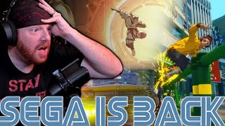 Krimson KB Reacts  Sega Games Reveal  GOLDEN AXE SHINOBI JET SET STREETS OF RAGE CRAZY TAXI [upl. by Otineb]