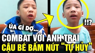 Combat TÓE LỬA với anh trai cậu bé lỡ mồm CHỐT HẠ 1 CÂU khiến bản thân TỰ HỦY  Tin Nhanh 3 Phút [upl. by Ditmore]