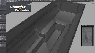 LightWave Model  Chamfer vs Rounder [upl. by Idnek]