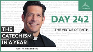 Day 242 The Virtue of Faith — The Catechism in a Year with Fr Mike Schmitz [upl. by Devinna666]