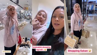 Azah Aziz Teman Sharifah Shahirah Shopping [upl. by Trebron]