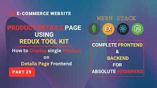 Product Details Page Design Frontend  Redux Tool Kit  MERN Project  MERN Ecommerce Website [upl. by Ahsenahs]