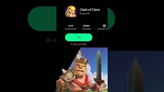 How to Play Clash of Clans in Pc with Google Play Games  coc in pclaptop shorts short coc [upl. by Ehtyde735]