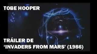 Tráiler de Invaders From Mars Invasores de Marte 1986  Tobe Hooper [upl. by Xel]