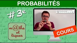 LE COURS  Probabilités  Troisième [upl. by Phaih]