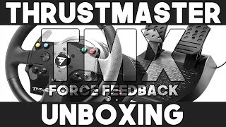 Thrustmaster TMX Force Feedback UNBOXING German [upl. by Athena]