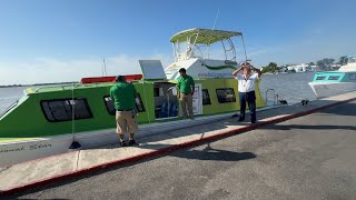 Mexico to Belize Border Crossing at Chetumal to San Pedro 2024 [upl. by Aztinay]