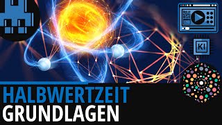 Halbwertzeit Grundlagen│Physik Lernvideo│Learning Level Up KI [upl. by Tomas]