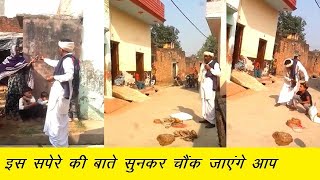 इस सपेरे की देसी इलाज की बात सुनकर चौंक जाएंगे आप Sapera Ka Ilazj  Sapera Ke Video  Pappu UP11 [upl. by Ajad]