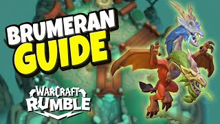 How to Beat HEROIC Brumeran in Warcraft Rumble [upl. by Edorej]