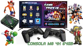 CONSOLA RETRO M8 4K INSTALACIÓN Y COMO USAR 2023🎮🕹️  DTODO STORE ✅ [upl. by Celestine571]