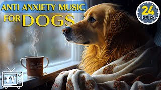 24 Hours of Music for Dogs Who are Alone Cure Separation Anxiety amp Calming Stress Relief for Dogs [upl. by Nawuj42]