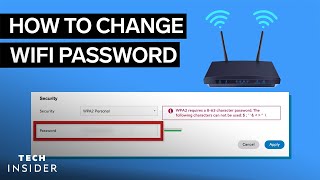 How To Change WiFi Password 2022 [upl. by Sirret]