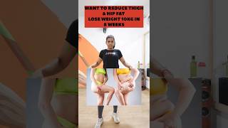 Thigh amp Hip Exercise✅️thighfat weightloss trending youtubeshorts viralvideo shorts motivation [upl. by Assiron]