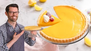 Classic Lemon Tart Recipe [upl. by Malcah]