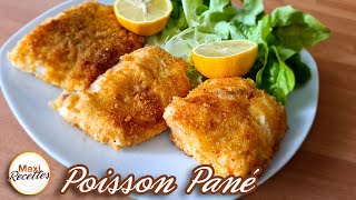 Poisson Pané Maison  Recette Facile et Rapide [upl. by Blatman]