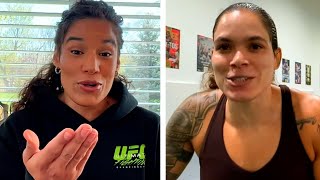 Amanda Nunes shuts down Julianna Peña claiming UFC 290 will be her retirement fight [upl. by Aynik]