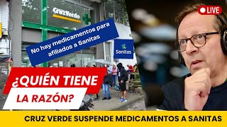 SALUD  Ministro de Salud y su equipo culpan a EPS Sanitas de la crisis de los medicamentos [upl. by Aihcsrop]