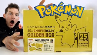 NEW THE GOLDEN POKÉMON 25TH ANNIVERSARY BOX [upl. by Franni]