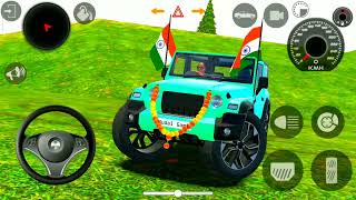 Dollar Song Modified Mahindra Blue Thar  Off Road 4x4 Driving Simulator Gameplay Bhag7 [upl. by Letch]