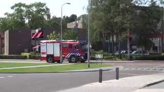 Aankomst brandweer bij OMS Berkenrode 9 Goirle 20082015 [upl. by Dermot]