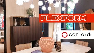 Italian Design Flexform Contardi Italian Interiors Milan Design Week 2024 [upl. by Akinimod]