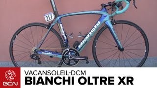 Bianchi Oltre XR VacansoleilDCM Team Bike [upl. by Sinnard101]