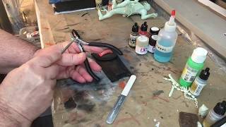 How to sharpen Gundam planet sprue cutters or nippers [upl. by Keefe]