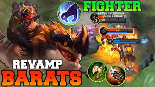 New Revamp Barats Gameplay  MLBB Barats Best Build 2023 Tutorial Guide Jungle Tank Build  MLBB [upl. by Jacquette]