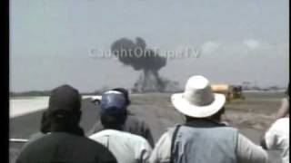 Air Show Crash Caught On Tape [upl. by Lyrak]