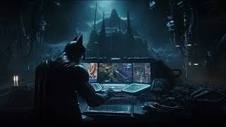 Sleep In Batmans Batcave  Relaxing Cave Ambience Batman Talking with Alfred Robin amp Oracle [upl. by Sabsay]