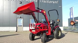 Yanmar SA424 4wd HST  0098 Draaiuren  Voorlader [upl. by Orodoet]