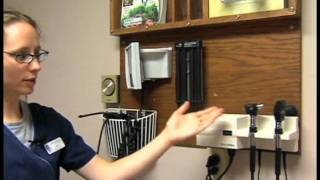 Clinical Med Asst Duties Starting a Shift  Medical Assistant Skills Video 3 [upl. by Enelkcaj105]