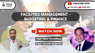 Facilities Management  Budgeting amp Finance [upl. by Grimaldi]