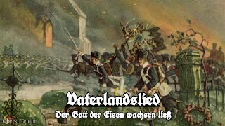 Vaterlandslied Der Gott der Eisen wachsen ließ  German patriotic song w translation [upl. by Chrisy]