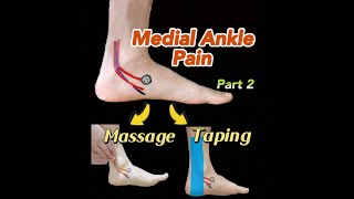 Medial Ankle Pain Instant Pain Relief [upl. by Kennet]