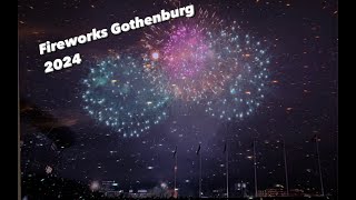 Gothenburg sweden Welcomes 2024 Spectacular New Years fireworks and Festivities [upl. by Gibby410]