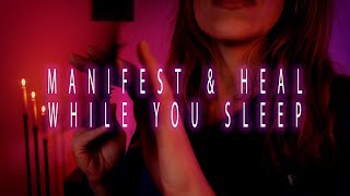 Manifest amp Heal While You Sleep  Reiki with ASMR [upl. by Nho]