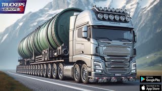 🚛Epic Cargo Haul🛣 Lech to Airolo Truckers of Europe ✅️ [upl. by Anzovin]