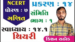 Std 7 Maths  CH 14સંમિતિ ભાગ 1 Std 7 Maths Chapter 7 Part 1 NCERT Full Course  Kishan sir [upl. by Lyda]