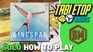 Wingspan  Automa Rules and Solo Round Playthough [upl. by Krasner789]