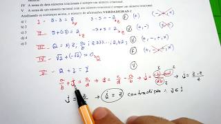 Questão 20 prova do IFES 2019  PROVA RESOLVIDA  a seguir temse cinco afirmações sobre conjuntos [upl. by Skeie]