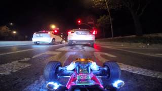 Driving my RC car at night in ISTANBUL traffic [upl. by Aicats]