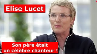 Elise Lucet cash investigation  surprise son père était un célèbre chanteur français [upl. by Hgierb]