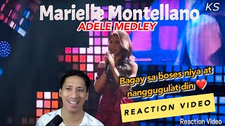 Marielle Montellano Adele Medley  KS Reaction Video [upl. by Kale]