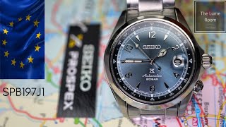 SEIKO Prospex ALPINIST 2021 EUROPEAN EDITION SPB197J1  Automatic Watch Unboxing Review [upl. by Fenwick]