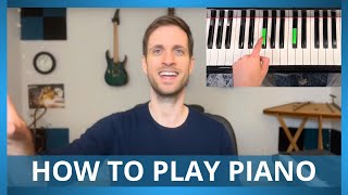 How to Play Piano For Beginners The ONLY Video Youll Need [upl. by Eseerahs]