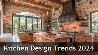 Kitchen Design Trends 2024 [upl. by Oxford]