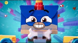 A Ruff Race with Puppycorn  LEGO Unikitty  Character Videos [upl. by Arabeila]